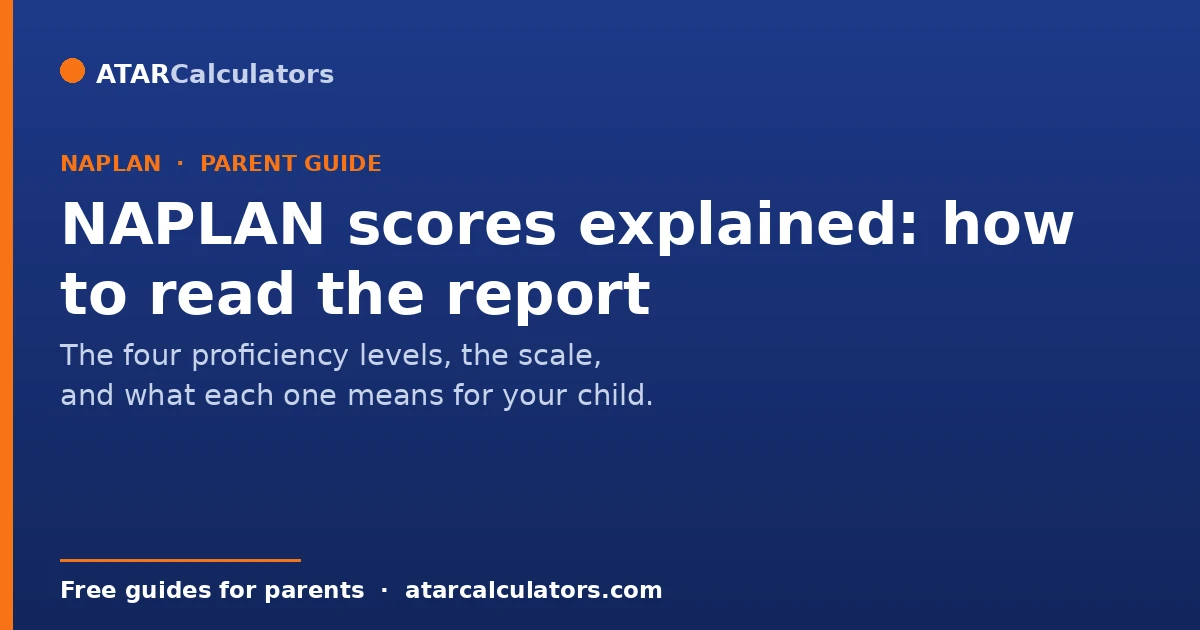 NAPLAN scores explained, a 2026 parent guide to reading your child's report