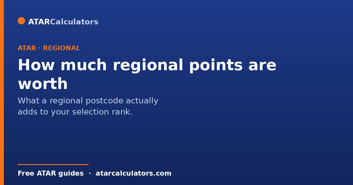 How much regional bonus points are worth