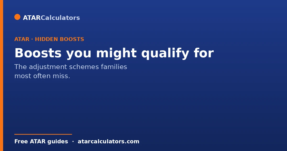 Hidden selection rank boosts you might qualify for, a checklist