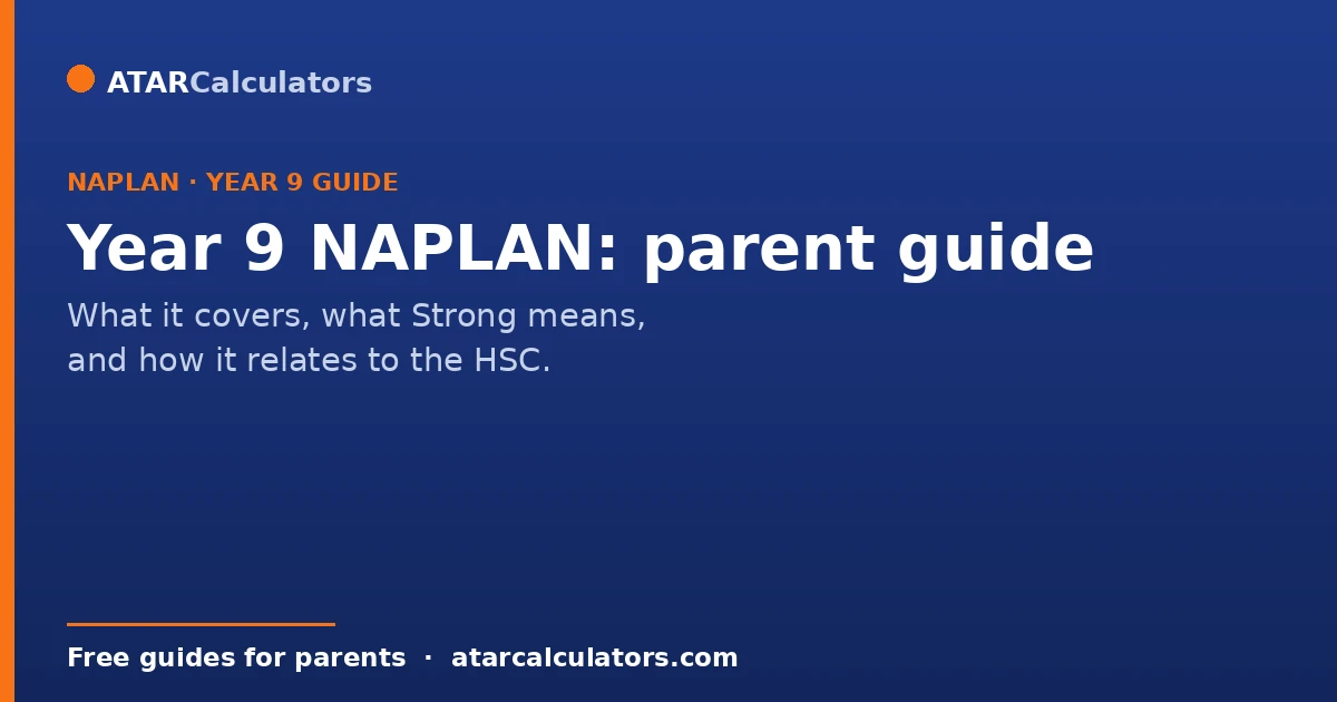 Year 9 NAPLAN complete parent guide for 2026